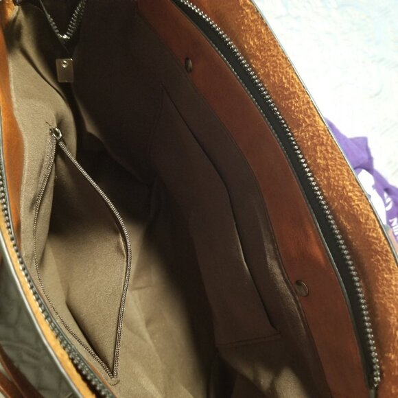 Nicole Vintage Modern Leather Shoulder Bag - Picture 3 of 6